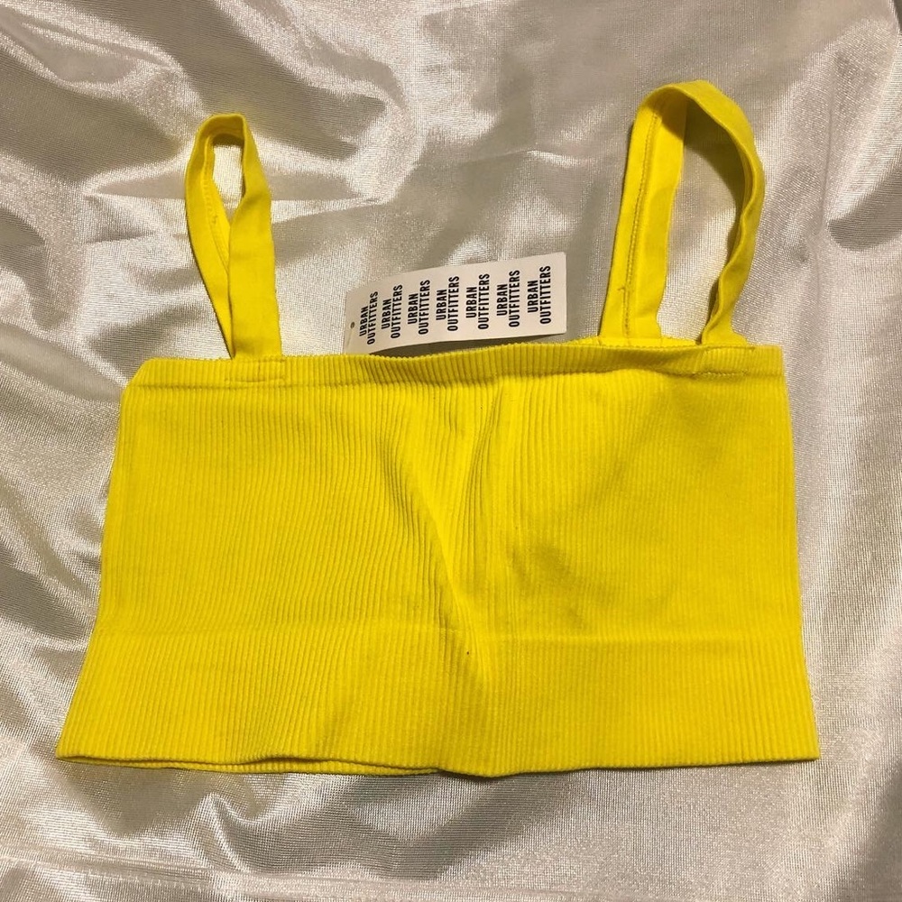 Urban Outfitters cropped rib tank